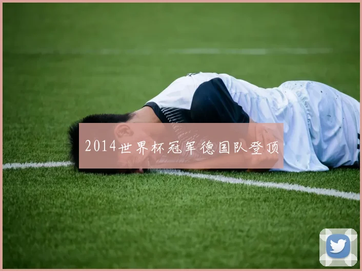 2014世界杯冠军德国队登顶