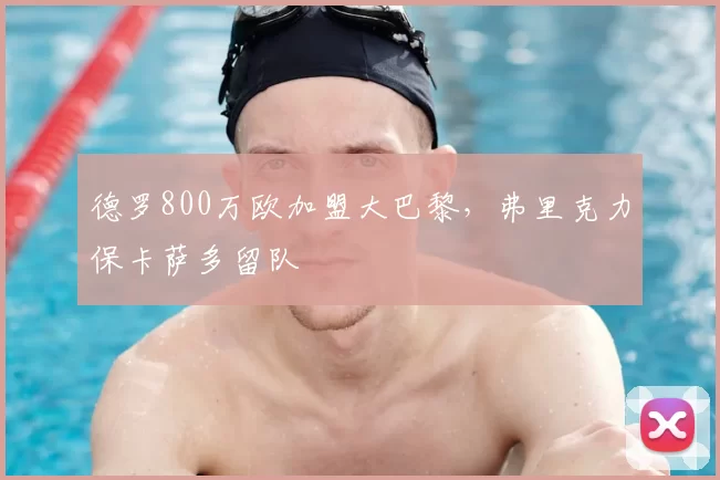 德罗800万欧加盟大巴黎，弗里克力保卡萨多留队